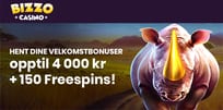 Bizzo Casino | Praktiskt, enkelt og spillorientert casino på nett!