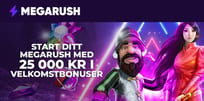 Megagode bonuser hos MegaRush Casino