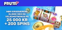 Akkurat nå: 25 000 kr + 200 free spins i bonus!
