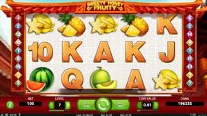 sweety honey fruity fra netent