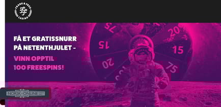 Frank & Fred - Få et gratissnurr på NetEnthjulet