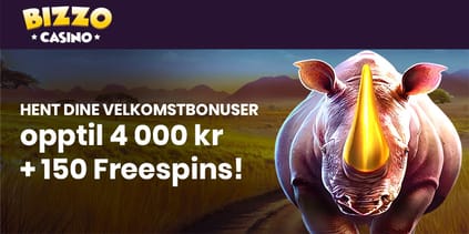 Bizzo Casino velkomstbonus